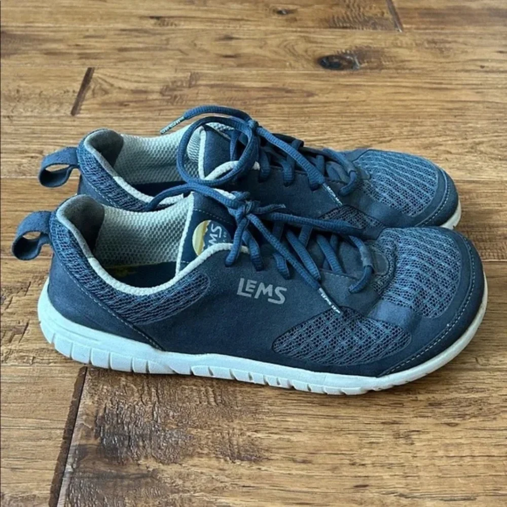 Lems Primal 3 Sneakers Shoes Minimalist Barefoot Eclipse Blue Womens Size 10.5